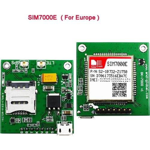 SIM7000E 4G Module Development Kit, Quad-Band LTE-FDD & Dual-Band GPRS/EDGE Module, NB-IOT Breakout Board,CAT M1 (eMTC)