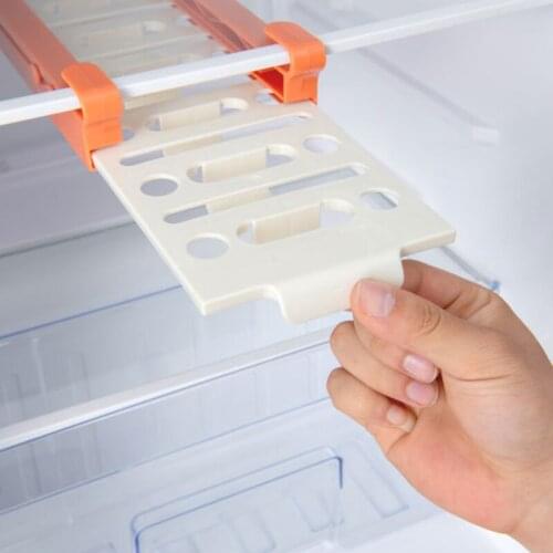Newly Refrigerator Shelves Shelf Rack Storage Box Drawer Type Save Space for Kitchen