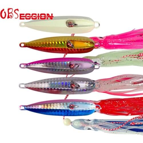 Pesca Inchiku 80g100g120g150g200g Metal Jig Head Leurre Octopus Skirt Japan Kingfish Snapper Grouper Slow Sink Bait Fishing Lure