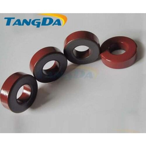 Tangda Iron powder cores T131-2 OD*ID*HT 33.5*16*11.5 mm 16nH/N2 10uo Iron dust core Ferrite Toroid Core Coating Red gray