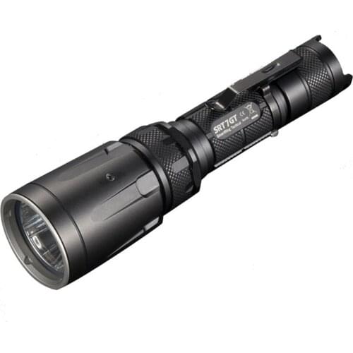 NITECORE SRT7GT Tactical Flashlight CREE XP-L HI V3 RGB UV max 1000 lumen beam distance 450 meter torch for law enforcement