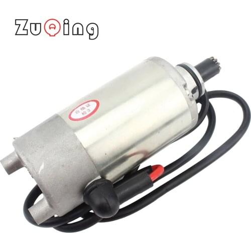 Off Road 250cc 9 Teeth Motorcycle Starter High Performance Starting Motor For JianShe 250cc Air-Cooled Engine Dirt Bike CQ-118