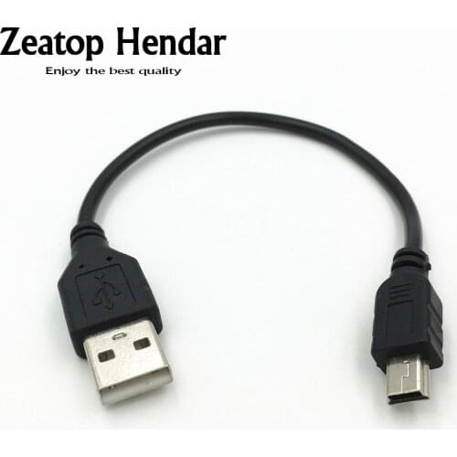1Pcs USB A Male to Mini USB B 5 Pin Male Charging Cable Plug Adapter Connector