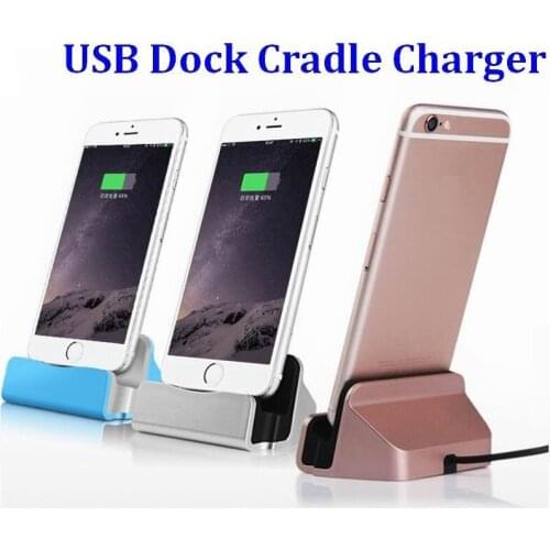 300pc USB Type c Type-C Micro 8 pin Sync Data USB Dock Cradle Charger Stand Station Charging For Samsung S9 huawei iphone xiaomi