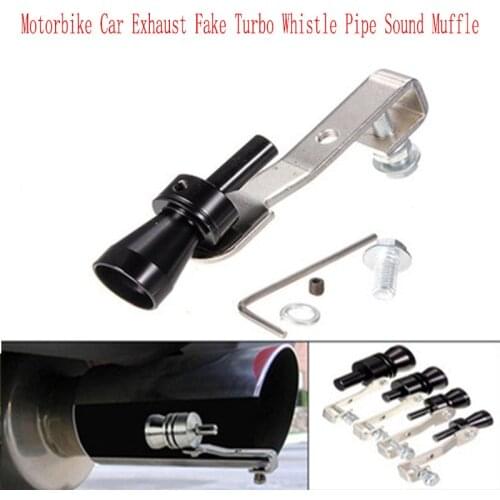 Car Exhaust Sound Muffler Fake Turbo Whistle Pipe Valve For Ford Focus 2 3 1 Fiesta Mondeo Kuba Ecosport Mini Cooper R56 R50 R53