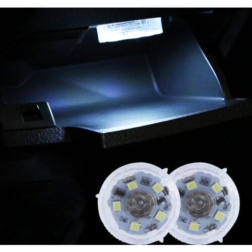 Car Mini Led Touch Switch Light Auto Wireless Ambient Lamp Portable Night Reading Light Car Roof Bulb Car Interior Light
