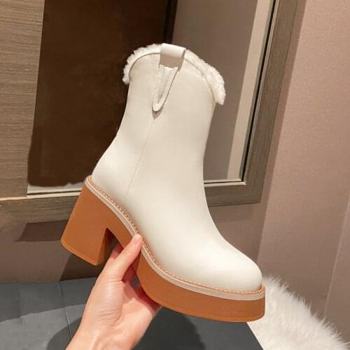 AVVVXBW Women's Winter Boots