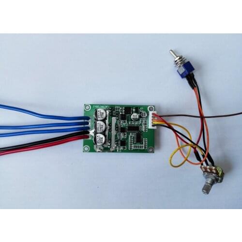 Brushless DC Motor Motor High Power Drive Board High Power Driver 12V-36V 200W 500W