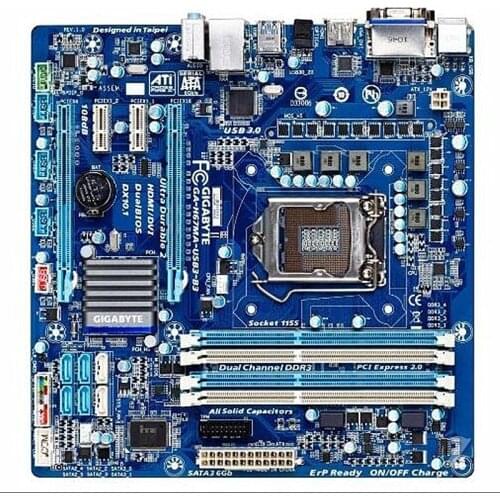 For Gigabyte GA-H67MA-USB3-B3 Original Used Desktop Motherboard H67MA-USB3-B3 H67 LGA 1155 i3 i5 i7 DDR3 32G