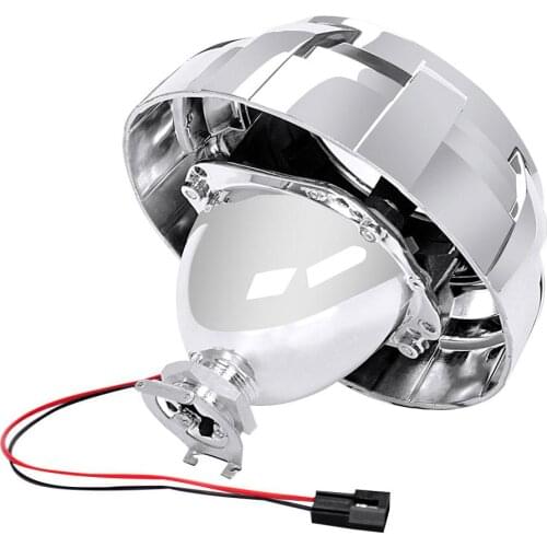 1 Pair 3 Inch Projector Lens Lamp Cover for Q5 Hella Bi-xenon HID Car Headlight