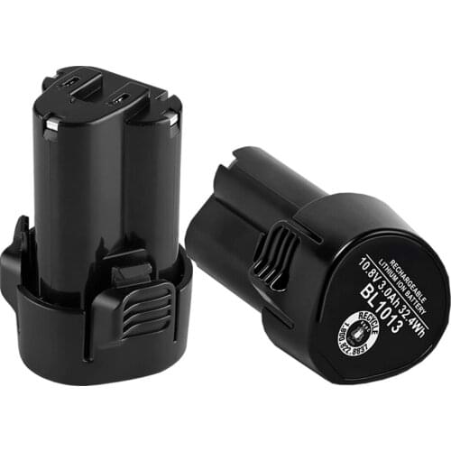 10.8V 3.0Ah Li-ion Battery For Makita BL1013 BL1014 BL 1013 BL 1014 LCT203W 194550-6 194551-4 195332-9 DF030D