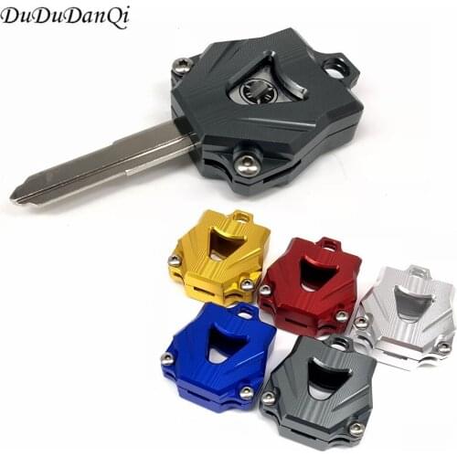 For YAMAHA XJ900 FZS600 FZ400 TDM 900 FZR600 TRX850 FZ1 R6S FZS1000 RD350N key set aluminum key fixture motorcycle All years