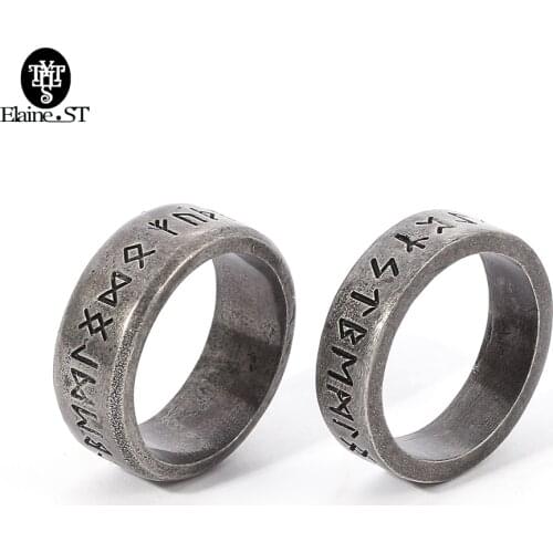 Wholesale Alloy Odin Nordic Viking Amulet Fashion Style Men And Women Fashion Tight Ring Retro Jewelry