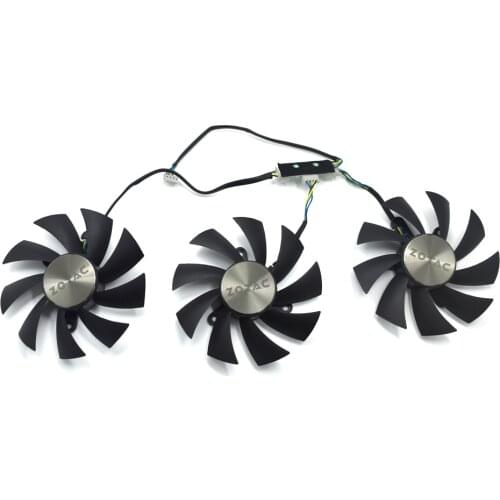 87MM GA92S2U Original Cooler Fan Replace For ZOTAC GTX1080Ti AMP! EXTREME 11G Graphics Card Cooling Fan GA92S2U DC12V 0.46A