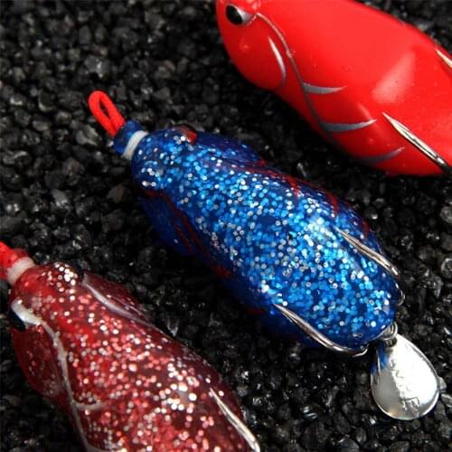 Reflect Frog Lure Ray Frog Topwater Fishing Crankbait Lures/Artificial Soft Bait Soft Tube Bait,Especially for Bass Snakehead