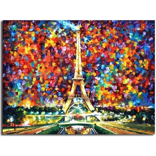 Paris Of My Dreams HD Wall Art Canvas Posters Prints Landscape Painting Wall Pictures For Office Bedroom Home Decor Accessories