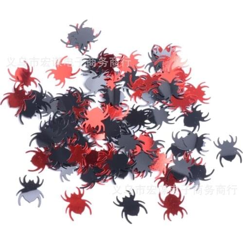 Spider Two color mix and match 15grams Acrylic Sequins PVC Flat for DIY Card Making Craft Color Collection