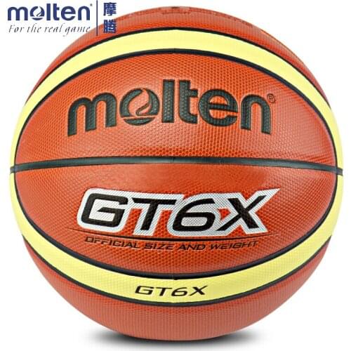 Genuine Molten GT6X GT5X Basketball Official Size Basketball Ball For Indoor Outdoor Training Free With Ball Needle+Mesh Net