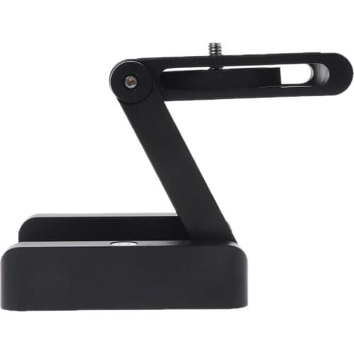 Portable Z-Type Camera Folding Tripod Pan Tilt Ball Head Desktop Stand Holder