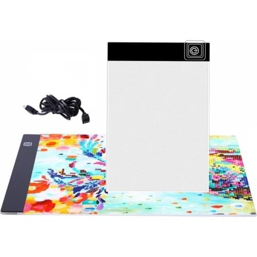 Dimmable A4 Led Light Pad Diamond Painting Tablet Eye Protection Copy Board LED Drawing Tablet for Diamond Embroidery Stitch