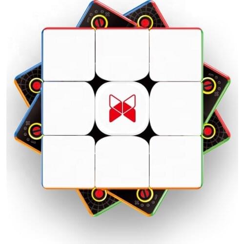 2021QiYi X-Man Tornado V2 M 3x3x3 Magnetic Speed Cube Professional Magic Cube Puzzle Cubo Magnets Adjustable Toys for Children