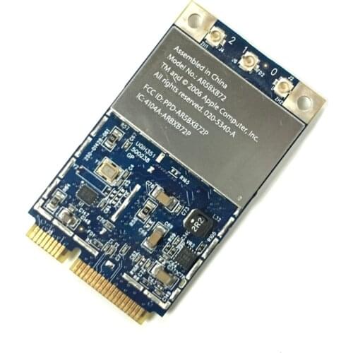 Atheros AR5008 AR5418 AR5BXB72 802.11 a/b/g/n Wifi 300Mbps WLan Mini PCI-E Card for Apple Dell Acer