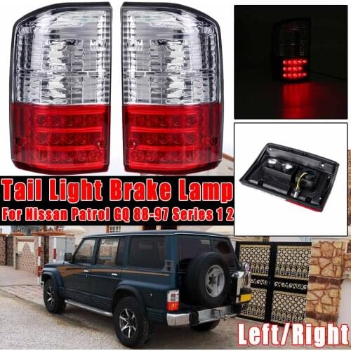 Car Left/Right Rear Tail Turn Signal Light Brake Lamp For Nissan Patrol GQ 1988 1989 1990 1991 1992 1993 1994-1997 Series 1 2