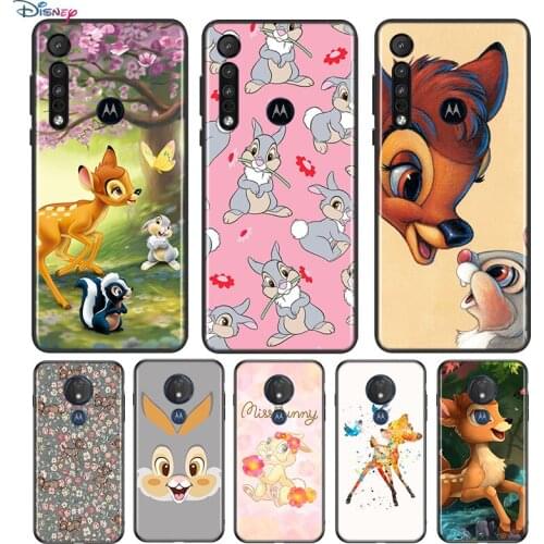 Bambi Thumper For Motorola G9 G8 G Stylus Power One Fusion Hyper Edge E7 E6 5G Plus Play Lite Soft Phone Case