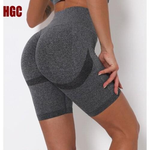 Seamless Sport Knitting High Waist Yoga Shorts Running Womens Fitness Quick Drying Leggings Gym Workout Lingerie Squat Proof