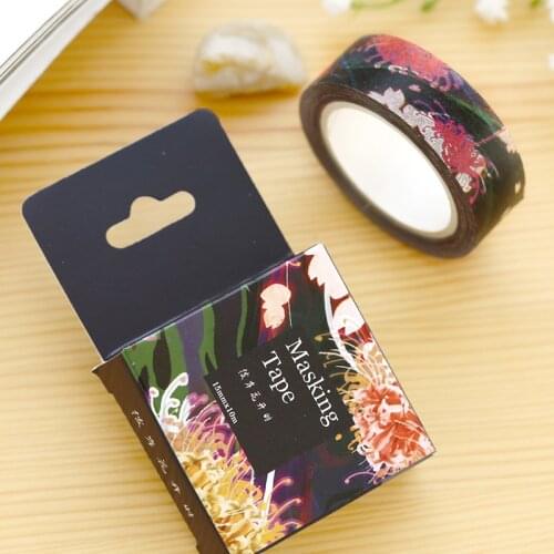 2016 New Printing Japanese Washi Tape Office Adhesive Scrapbooking Tools Kawaii Decorative Great Christmas Cute Craft Diy Gift