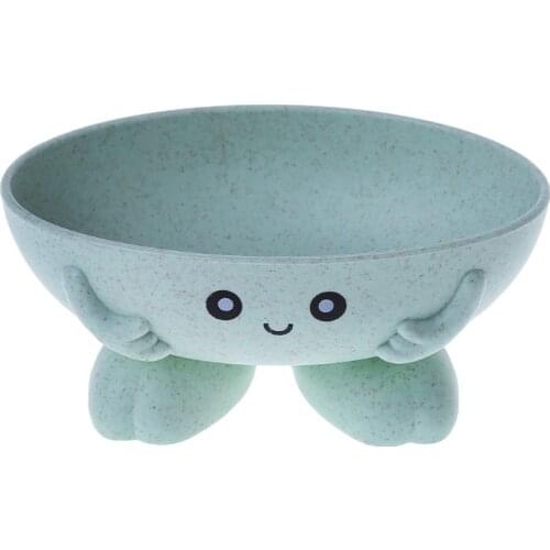 Childrens toy cartoon shape Soap Box with Cover Draining Practical Easy Clean Soap Dish