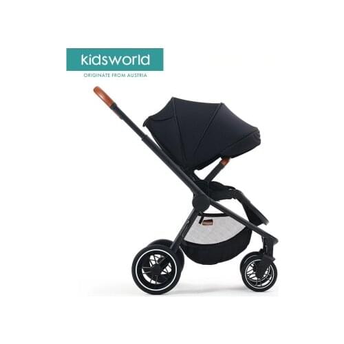 Kidsworld Baby Stroller Lightweight and Convenient Foldable Aluminum Alloy Baby Strollers Car Sit Baby Set 4-6Y