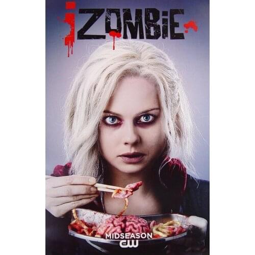 Home Decor Izombie TV Season Show-Silk Art Poster Wall Sticker Decoration Gift