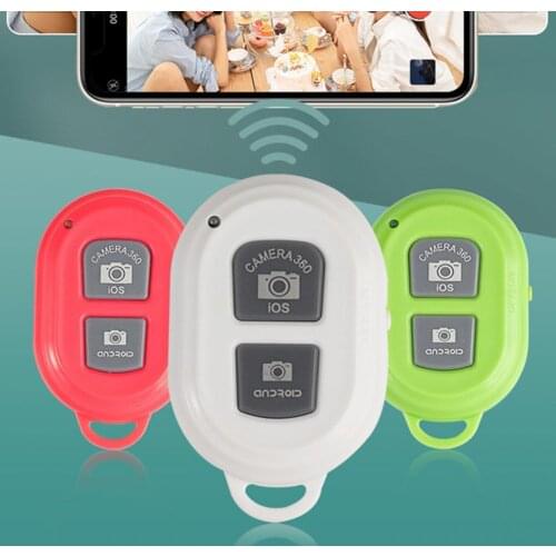Protable Small Bluetooth Camera Remote Control Wireless Shutter SmartPhone Selfie Controller For iPhone Android