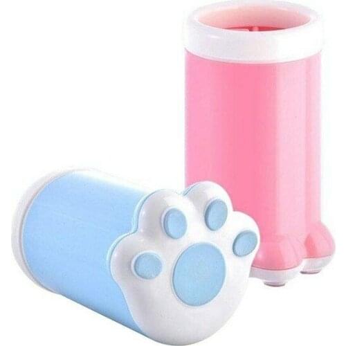 Dog Paw Cleaner Portable Dog Paw Cleaner Cup Dog Foot Washer Pet Cleaning Brush