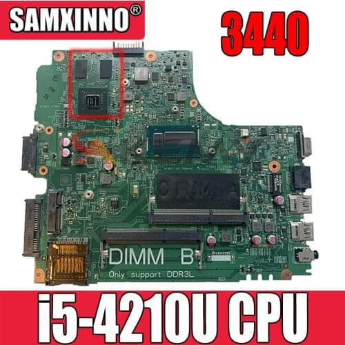 Working for Dell latitde 3440 motherboard cpu: i5-4210u 096T52 CN-096T52 with graphic N14P-GV2-S-A1 tested ok