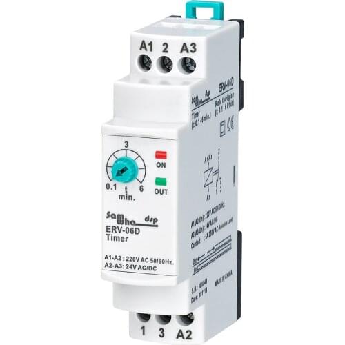 On Delay Time Relay Electronic Adjustable (0.1-6min.)