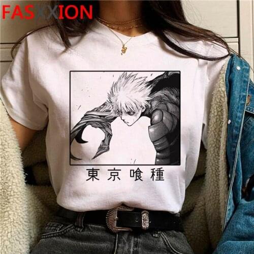Tokyo Ghoul t-shirt men harajuku vintage couple clothes t shirt aesthetic ulzzang