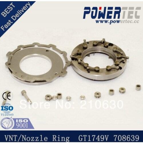 Turbo charger VNT GT1749V Turbo nozzle ring VNT GT1749V 708639 for Renault Laguna /megane/master ,F9Q,1.9L