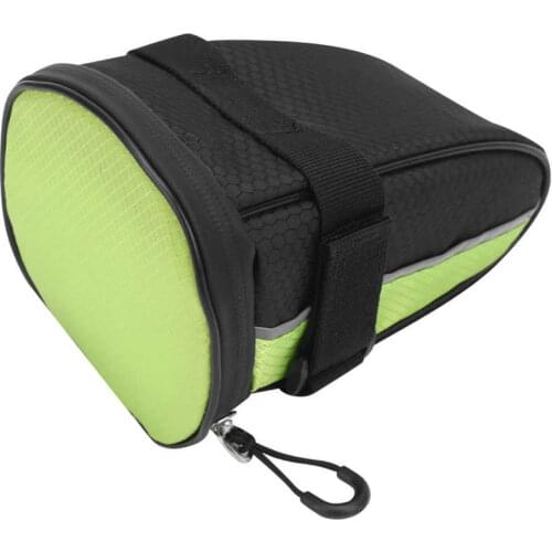 Bicycle Bags Rainproof Bicycle Tail Light Bag Saddle Bag with LED Warning Signal Light Wireless Remote Control Bike