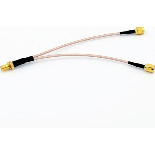10pcs 3G 4G antenna SMA Female to CRC9/SMA/TS9 Connector Splitter Combiner RF Coaxial Pigtail Cable for 3G 4G LTE Modem router