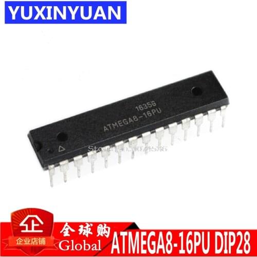 10pcs/lot ATMEGA8A-PU ATMEGA8A ATMEGA8 dip-28 IC MCU 8BIT 8KB FLASH 28DIP