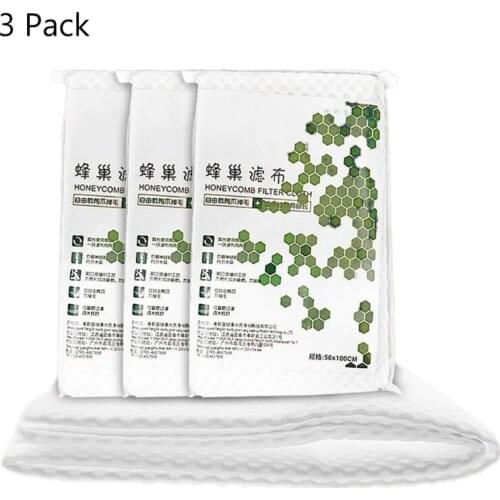 3Pcs Biochemical Aquarium Water Filter Foam Sponge Cotton Pad Mat for Fish Tank Pond Filter Accessories100x50cm