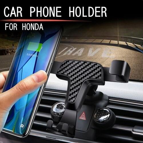 Car phone holder for Honda Car series fit civic crider cr-v accord Gravity 2017 2018 2019 Car Mount For Mobile Phone