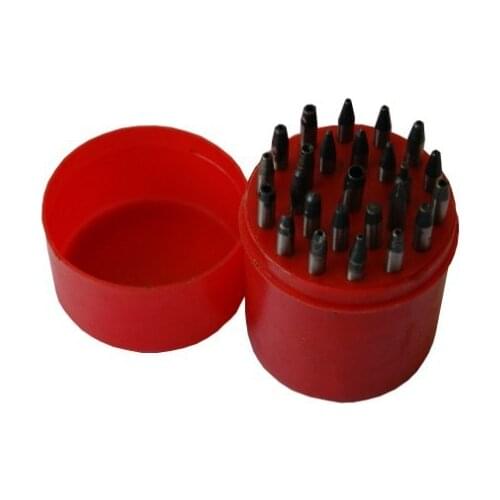 Free Shipping New 25 pcs Transfer Punch Tool Steel Machinist Thread Kit