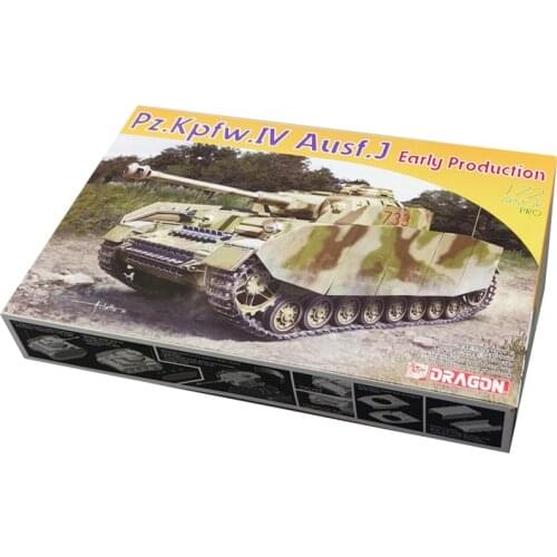 DRAGON 7409 1/72 Pz.Kpfw.IV Ausf.J Early Production - Scale model Kit
