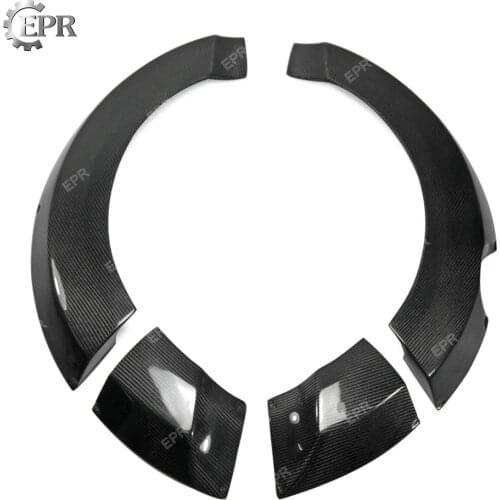 Carbon Fiber Rear Fender Set For Hyundai Veloster Lordpower Wide Body Fender Wheel Flare Trim Accessories For Hyundai Veloster