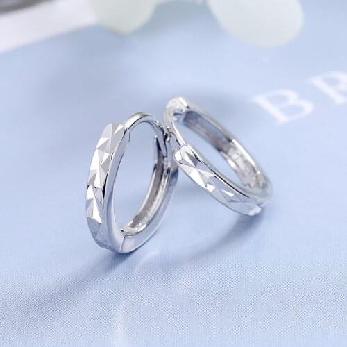 Korean Fashion Woman Earring Simple Stylish Silver Color Party Birthday Earrings for Women Girl Jewelry Gift 2021 Trend Kolczyki