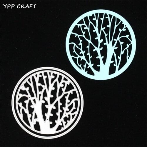YPP CRAFT Tree Metal Cutting Dies Stencils for DIY Scrapbooking/photo album Decorative Embossing DIY Paper Cards