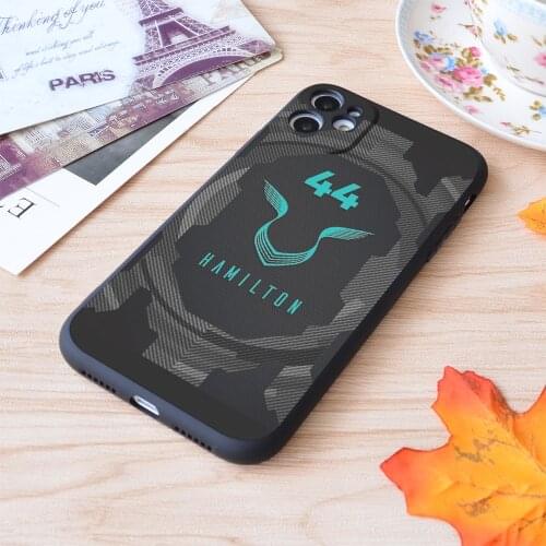 Lewis Hamilton 44 Print Soft Silicone Matt Case For Apple iPhone Case